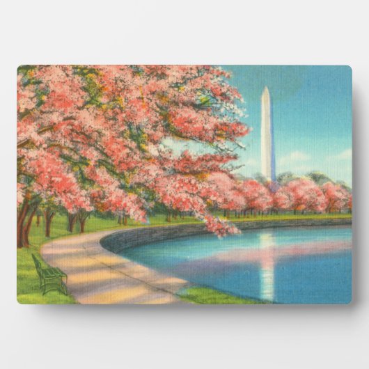 Plaque Photo Washington (Devant)