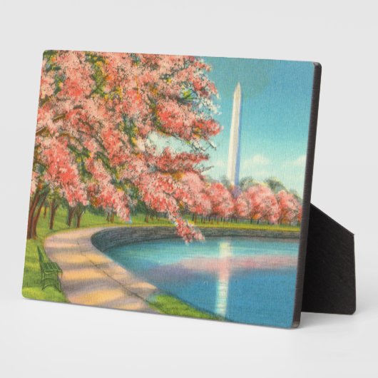 Plaque Photo Washington (Côté)