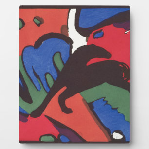 Plaque Photo Wassily Kandinsky Franz Marc Blue Rider Peinture