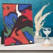 Plaque Photo Wassily Kandinsky Franz Marc Blue Rider Peinture (Côté)