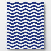 Plaque Photo Wavy Navy (Devant)