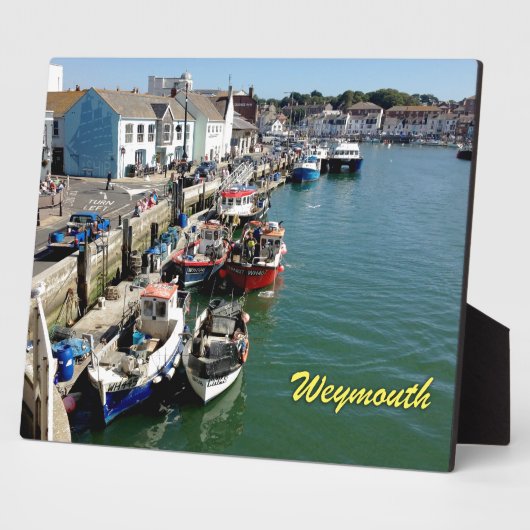 Plaque Photo Waygood Weymouth! (Côté)