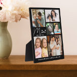 Plaque Photo We Love You Mimi Grandkids Names 6 Photo Collage<br><div class="desc">Customisé Mimi image cadre plaque avec les noms des petits-enfants et les photos des petits-enfants.Fait un cadeau spécial,  mémorable et unique pour les vacances,  anniversaire,  grand-parents jour,  mère jour et Noël.</div>