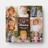 Plaque Photo We Love You Mommy Family Wood Photo Collage (Devant)