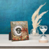 Plaque Photo "Welcome" Placque, style Southwest Tile Design Pla (Insitu)