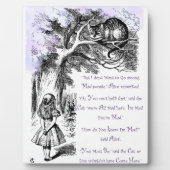 Plaque Photo We're All Mad Here (Devant)