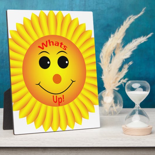 Plaque Photo Whats Up ! (Côté)