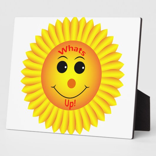 Plaque Photo Whats Up ! (Côté)