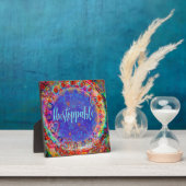 Plaque Photo Whimsical joyeux et amusant non stoppable (Insitu)