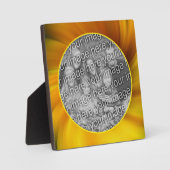 Plaque Photo Whirlpool Brown Jaune Ajouter Votre Propre Photo (Recto)