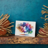 Plaque Photo Whispers d'une âme arc-en-ciel (Côté)