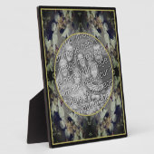 Plaque Photo White Lacecap Hydrangea Ajouter Votre Photo (Côté)