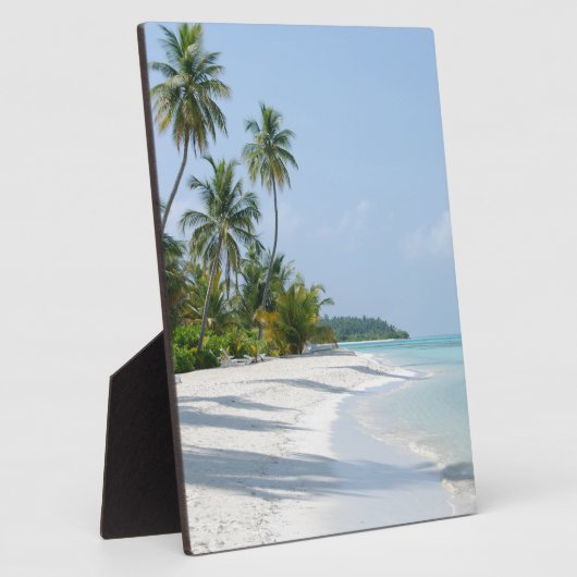 Plaque Photo White Sand Beach  (Côté)