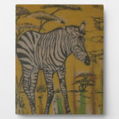 Plaque Photo Wild Life Kenya African Safari Zebra.png (Devant)