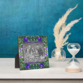 Plaque Photo Wild Morning Glory Flowers Ajoutez Votre Propre Ph (Insitu)