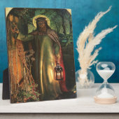 Plaque Photo William Holman Hunt La Lumière Du Monde (Côté)