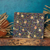 Plaque Photo William Morris Oiseau Et Grenade (Côté)