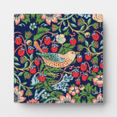 Plaque Photo William Morris Strawberry Thief (Devant)
