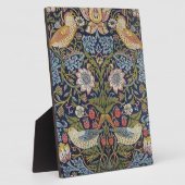 Plaque Photo William Morris Strawberry Thief Design 1883 (Côté)