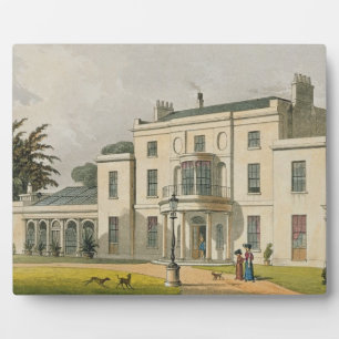 Plaque Photo Wimbledon House, du "Référentiel d'A d'Ackermann"