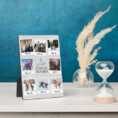 Plaque Photo Winter Vision Board Family Photo With Date (Côté)