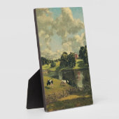 Plaque Photo Wivenhoe Park par John Constable (Côté)