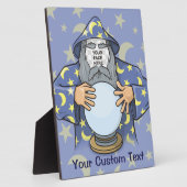 Plaque Photo Wizard with your face (Côté)