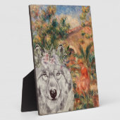 Plaque Photo Wolf et la ferme de Renoir (Côté)