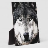 Plaque Photo Wolf Eyes (Côté)