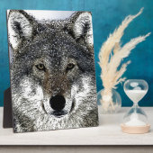 Plaque Photo Wolf Eyes (Côté)