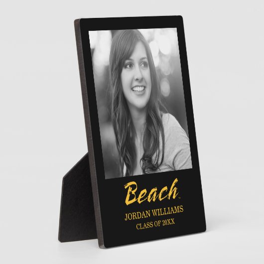 Plaque Photo Wordmark Beach (Côté)