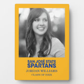 Plaque Photo Wordmark de San Jose State Spartans (Devant)