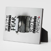 Plaque Photo Write Without Fear Edit Without Mercy. - PHOTO (Côté)