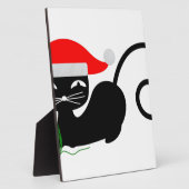 Plaque Photo xmas père Noël (Côté)