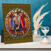 Plaque Photo Yaqui Nation Deer Dancer (Côté)