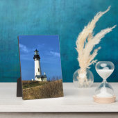 Plaque Photo Yaquina Head Lighthouse, Newport, Oregon (Côté)