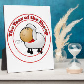 Plaque Photo Year of the Sheep (Côté)