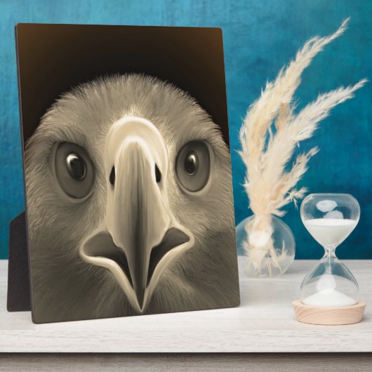 Plaque Photo Yeux de l'aigle (Côté)