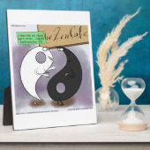 Plaque Photo Yin rencontre Yang Zen Funny (Côté)