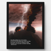 Plaque Photo Yitro - Mt Sinai (Devant)