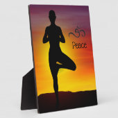 Plaque Photo Yoga (Côté)