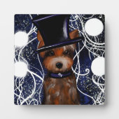 PLAQUE PHOTO YORKIE (Devant)