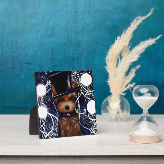 PLAQUE PHOTO YORKIE (Insitu)