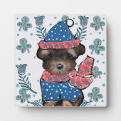 Plaque Photo Yorkie Poo  (Devant)