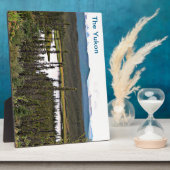 Plaque Photo Yukon Pond (Côté)