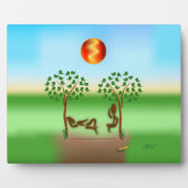 Plaque Photo Zinglees ~ Août (Devant)