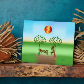 Plaque Photo Zinglees ~ Août (Côté)