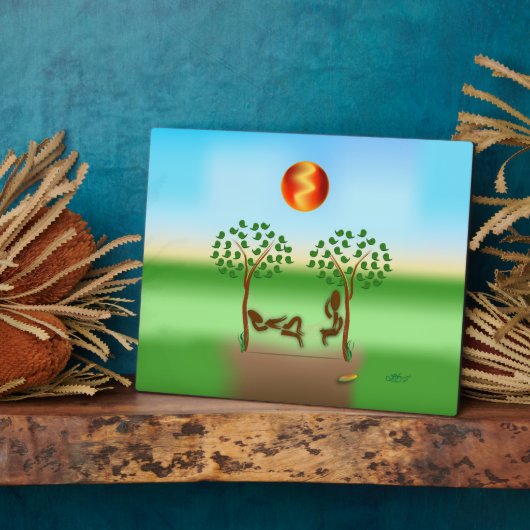 Plaque Photo Zinglees ~ Août (Côté)