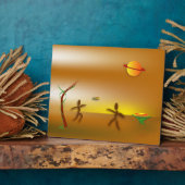 Plaque Photo Zinglees ~ Atterrissage (Côté)