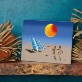 Plaque Photo Zinglees ~ Énergie solaire (Côté)